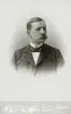 Porträtt av Salomon August Andrée.