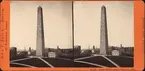 Stereobild av Bunker Hill Monument, Charlestown.