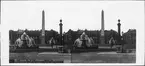 Sterobild av Luxorobelisken, Place de la Concorde, Paris.
