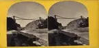 Stereobild av Clifton Suspension Bridge.