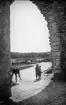 Ljusbild, fotografi från Nordiska arkitekturmötet på Gotland 1920.