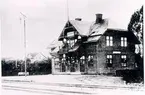 Norra Åsarps järnvägsstation.