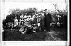 Filadelfiaförs. söndagsskolans sommarfest Grevagården Slöta 1930-talet.