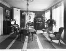 Rantens gård (nuvarande Rangården) 1918.
 Interiör matsal och salong.