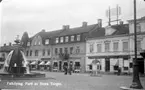 Parti av Stora torget, Falköping.