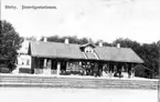 Sörby järnvägsstation.