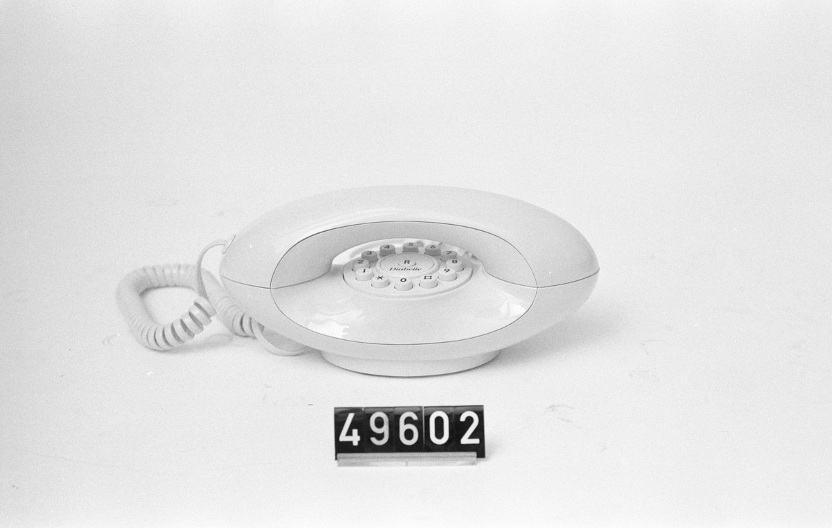 Telefonapparat med tonval.