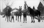 Lillegården 19:3 Karleby. Äg. Alfred Johansson. Personer: Gösta och Einar Svensson. År 1927.