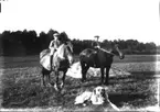 Olle och Gösta Andersson, Plogskog Eriksberg. Söner till Berta och Gustav A.