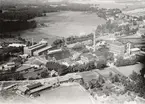 Flygfotografi över Tidan AB, Mariestad.