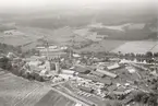 Flygfotografi över Tidan AB, Mariestad.