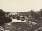 Rottneros Bruk vid Rottnerosfallen, Värmland.