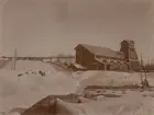 Kjesarschaktets lavbyggnad och skrädhus vid Ställbergs Gruve AB, Västmanland, 1917.