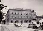 Sparbanken i Gefle (Gävle), 1901. Bild från tidskriften Hemmets bildmaterial.