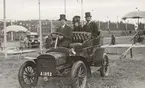 1905 års Ford på Rodeon i Kostadion på Gärdet.