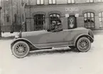 Automobil, Scania -Vabisvagn som vann vintertävlingen på Gärdet 1923. Gunnar Westerberg vid ratten.