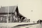 Hednorets järnvägsstation.