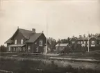 Morjärvs järnvägsstation och gästgivaregård.