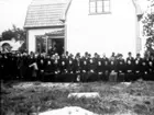 Stationsskolan Floby, de gamlas dag. Bl.a. Johan på Högen, Alma på Backen.