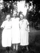 Mejeristens dotter Gunhild Friberg, Ingrid Ottergren, Linnea Eliasson.