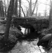 FEL BILD. Skattegården. Gammal välvd bro ovanför kyrkan. Riven 1959.