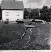 Gånggriften Gläshall el. Kung Björns grav. Fr. restaureringen 1951. Foto fr. sydost Kameran på en 3 m. hög ställning.