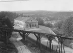 Bångbro Järnverk i Västmanland. Kontoret 1913.