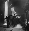 Provtagning från Martinugnen vid Hofors Bruk, 1947.