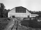 Hällefors Bruk. Kolhus vid Aktiebolaget Järnförädling 1932.