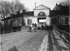 Tullhuset vid Hornstull Stockholm omkring 1900.  Huset revs omkring 1930.