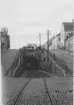 Järnvägstunnel i Karlskrona 1904. Under Stortorget. Bild från tidskriften Hemmets bildmaterial.