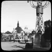 Skioptikonbild med motiv från Allmänna Konst- och Industriutställningen i Stockholm 1897.