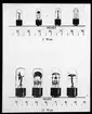 Skioptikonbild från Institutionen för fotografi vid Kungliga Tekniska Högskolan. Använd av professor Helmer Bäckström som föreläsningsmaterial. Bäckström var Sveriges första professor i fotografi vid Kungliga Tekniska Högskolan i Stockholm 1948-1958.
Olika punktbåglampor.