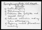 Skioptikonbild från Institutionen för fotografi vid Kungliga Tekniska Högskolan. Använd av professor Helmer Bäckström som föreläsningsmaterial. Bäckström var Sveriges första professor i fotografi vid Kungliga Tekniska Högskolan i Stockholm 1948-1958.
Beskrivning av ljusreleringsmetoden vid visuell fotometri.