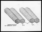 Skioptikonbild från Institutionen för fotografi vid Kungliga Tekniska Högskolan. Använd av professor Helmer Bäckström som föreläsningsmaterial. Bäckström var Sveriges första professor i fotografi vid Kungliga Tekniska Högskolan i Stockholm 1948-1958.
Föreslagna strukturen hos polymeren pseudo-cyaniner.
Dickinson, 1950-51?