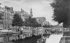 Kanalen Kayser-gracht (Keizersgracht) i Amsterdam.