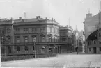 Stadshotellet vid Stortorget i Karlskrona 1904.