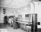 Falun, lokaltelefonstation, omkring 1910.