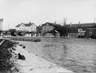 Morgårdshammars Mekaniska Verkstad, omkring 1910.