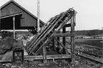 Johannishus sågverk. Lastanordning.