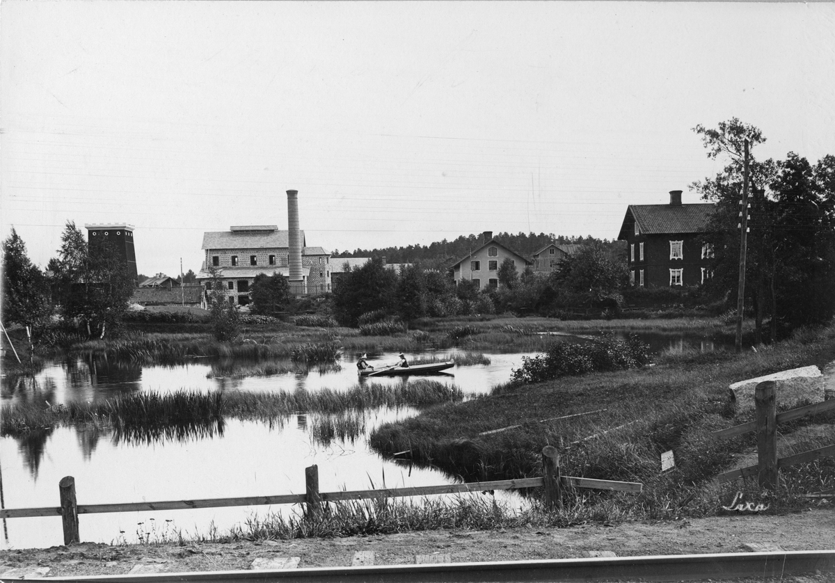 Laxå trämassefabrik.