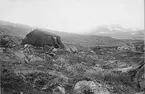 Sjangeli koppargruvor i Lappland. Gruvarbetarbostad.