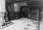 Gjutna sektioner till ångpannor för koleldning, omkring 1910.