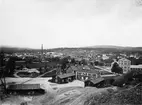 Kafveltorps bergverk i Västmanland. Utsikt från Katarinas lave.