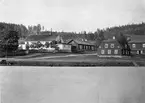 Bruksherrgården Svartnäs i Dalarna kring 1880.