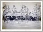 Samlingslokalen vid Bäckesgrufvan (Bäckesgruvan) i Riddarhyttan. Byggd 1915.