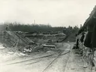 Ölands Cementfabrik. Kalkbrottet vid Maltesholm, 1900.