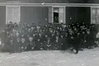 Personalen vid Sveagruvan 1918.