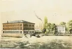 Gryts bomullsspinneri i Norrköping 1874.