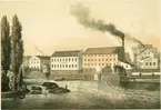 J. F. Schuberts klädesfabrik i Norrköping.